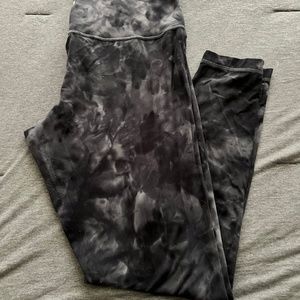 Lululemon Align High Rise - Grey tie dye